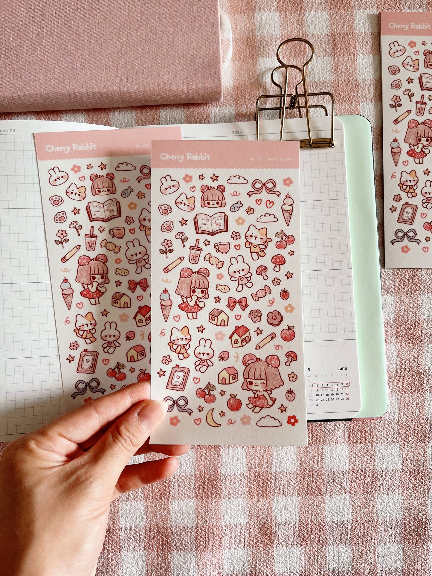 Sketch Doodles Sticker Sheet no.125