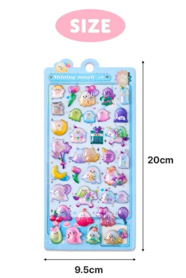 Aurora Bonbon Sparkling Stickers