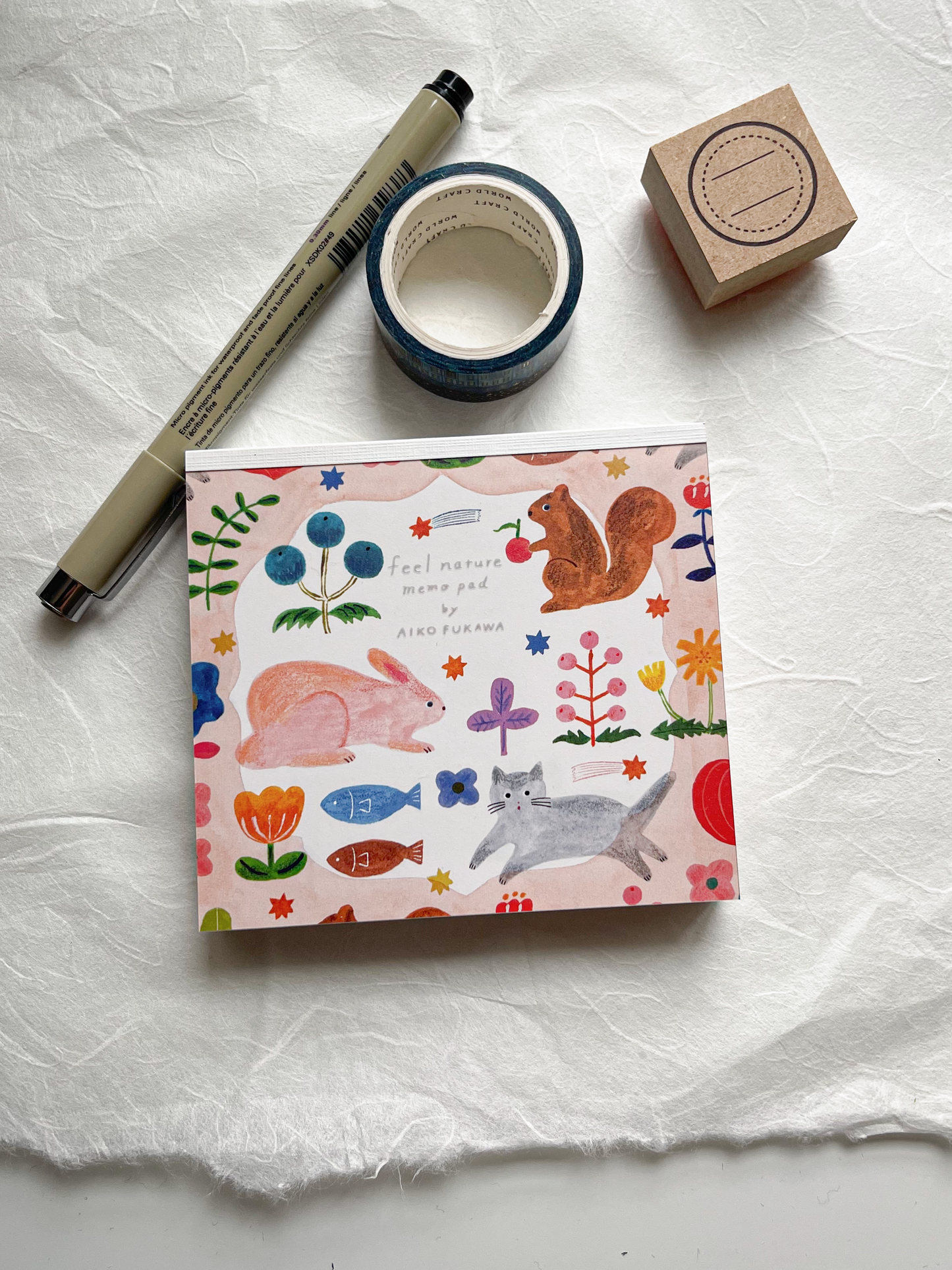Feel Nature Square Memo Pad