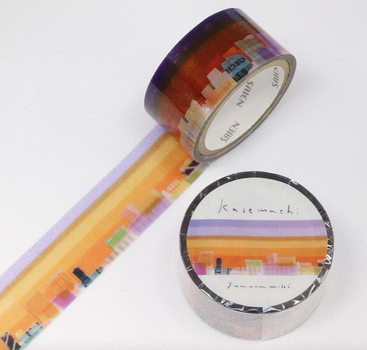 Saien Kazemachi Landscape Washi