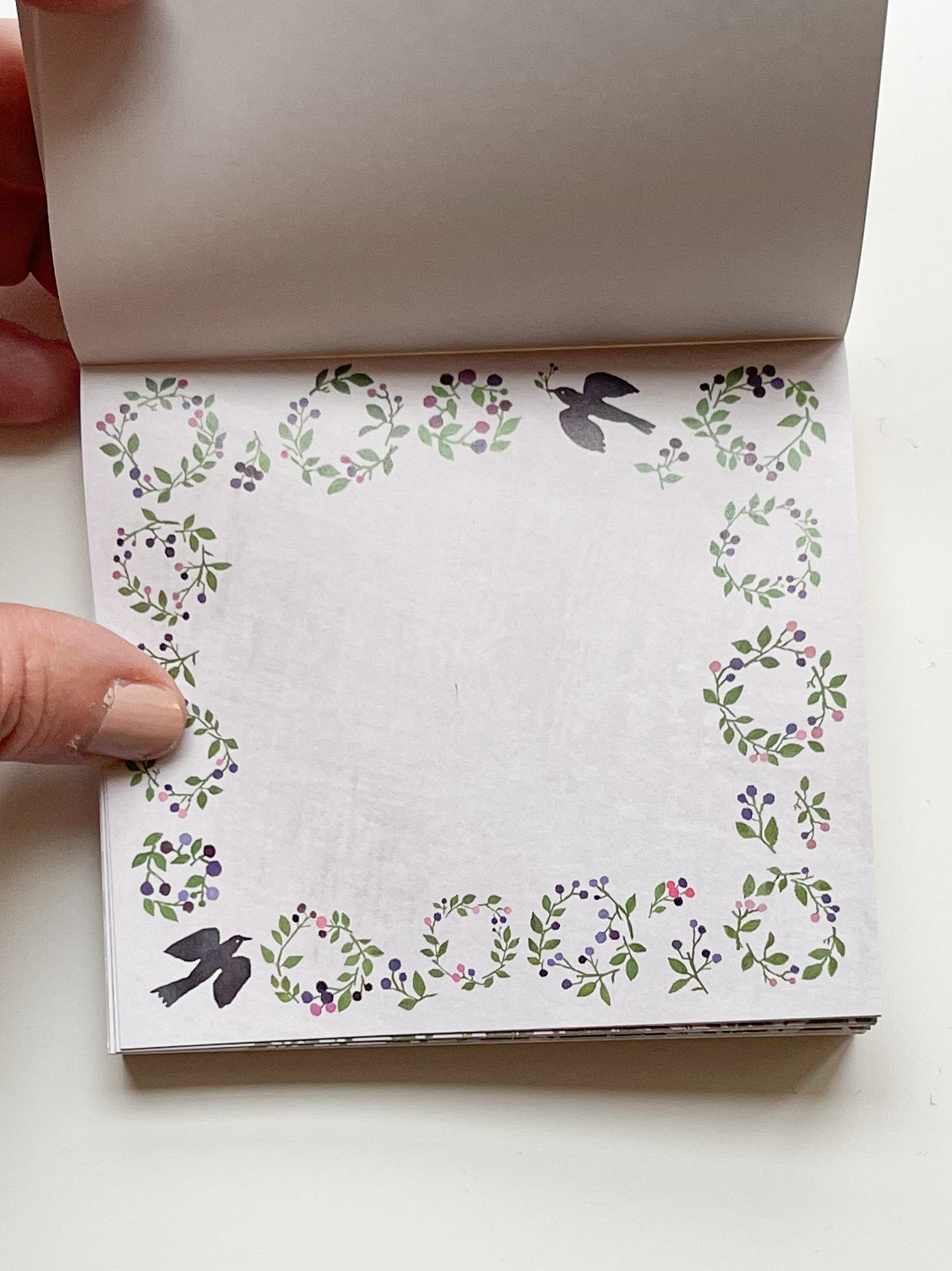 Michikusa Bana Square Memo Pad