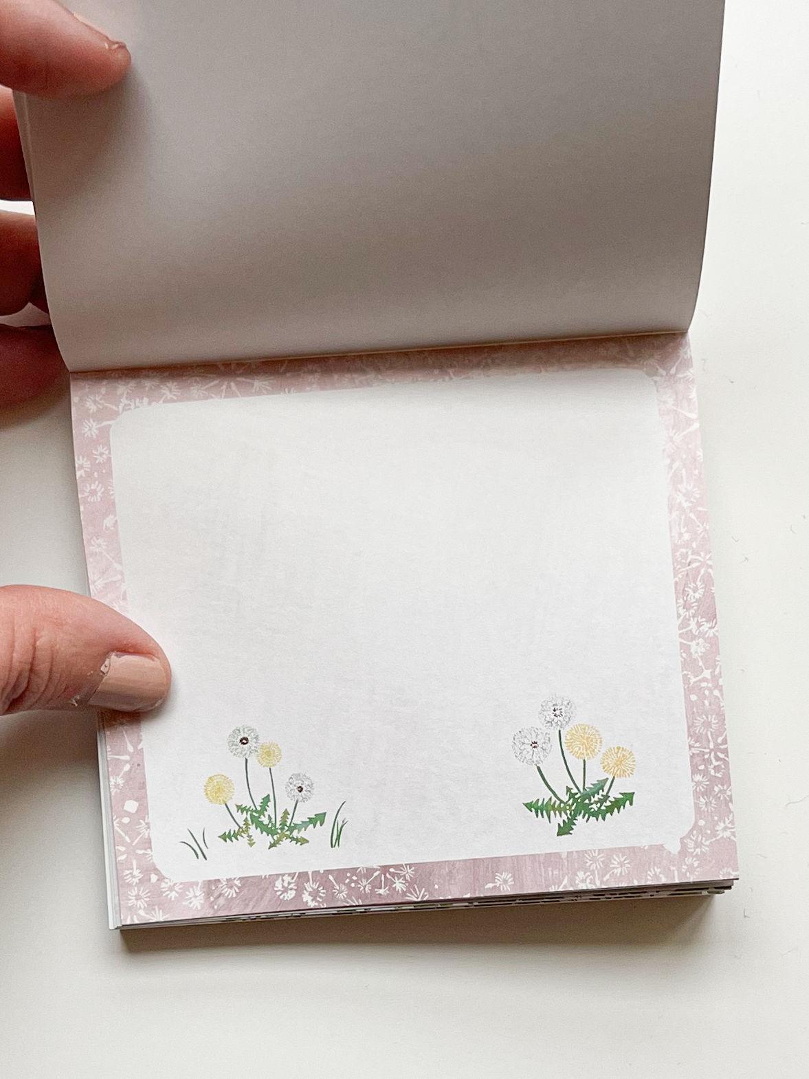 Michikusa Bana Square Memo Pad