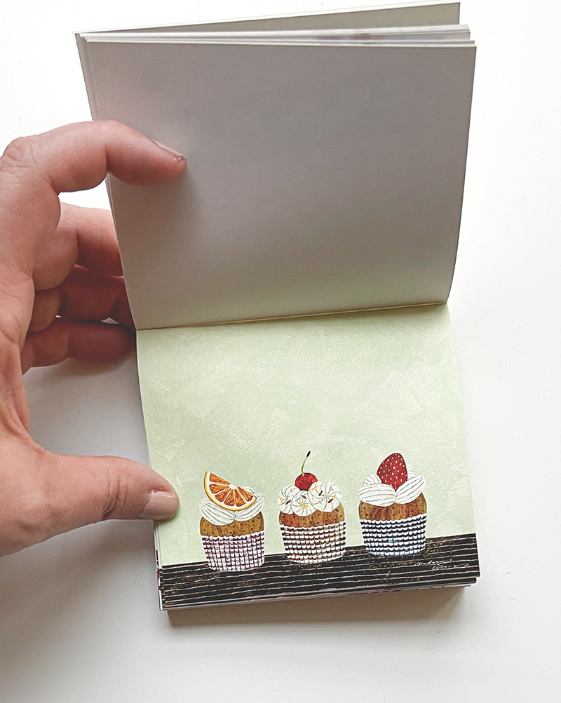Three O'Clock Square Memo Pad