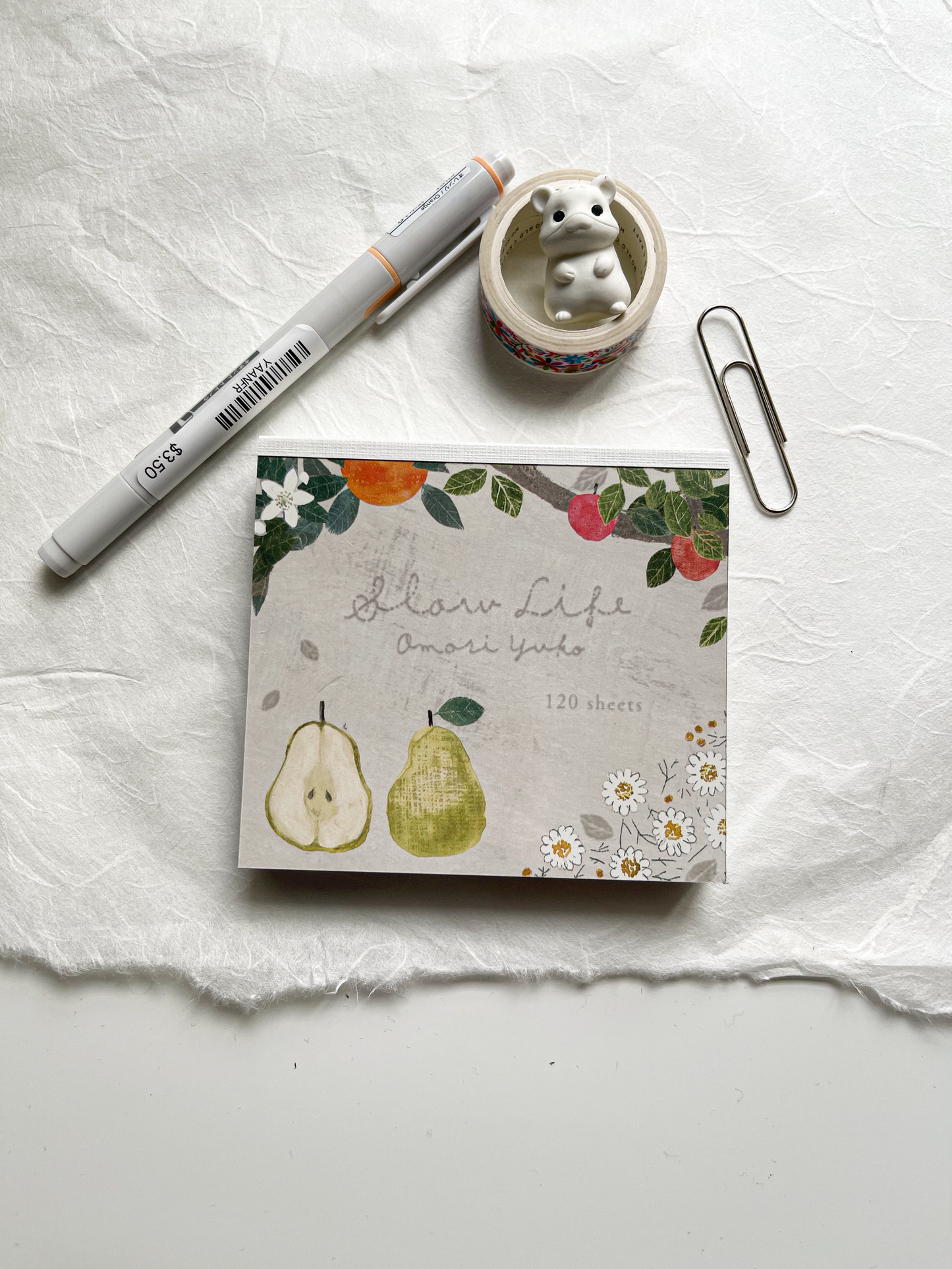Slow Life Square Memo Pad