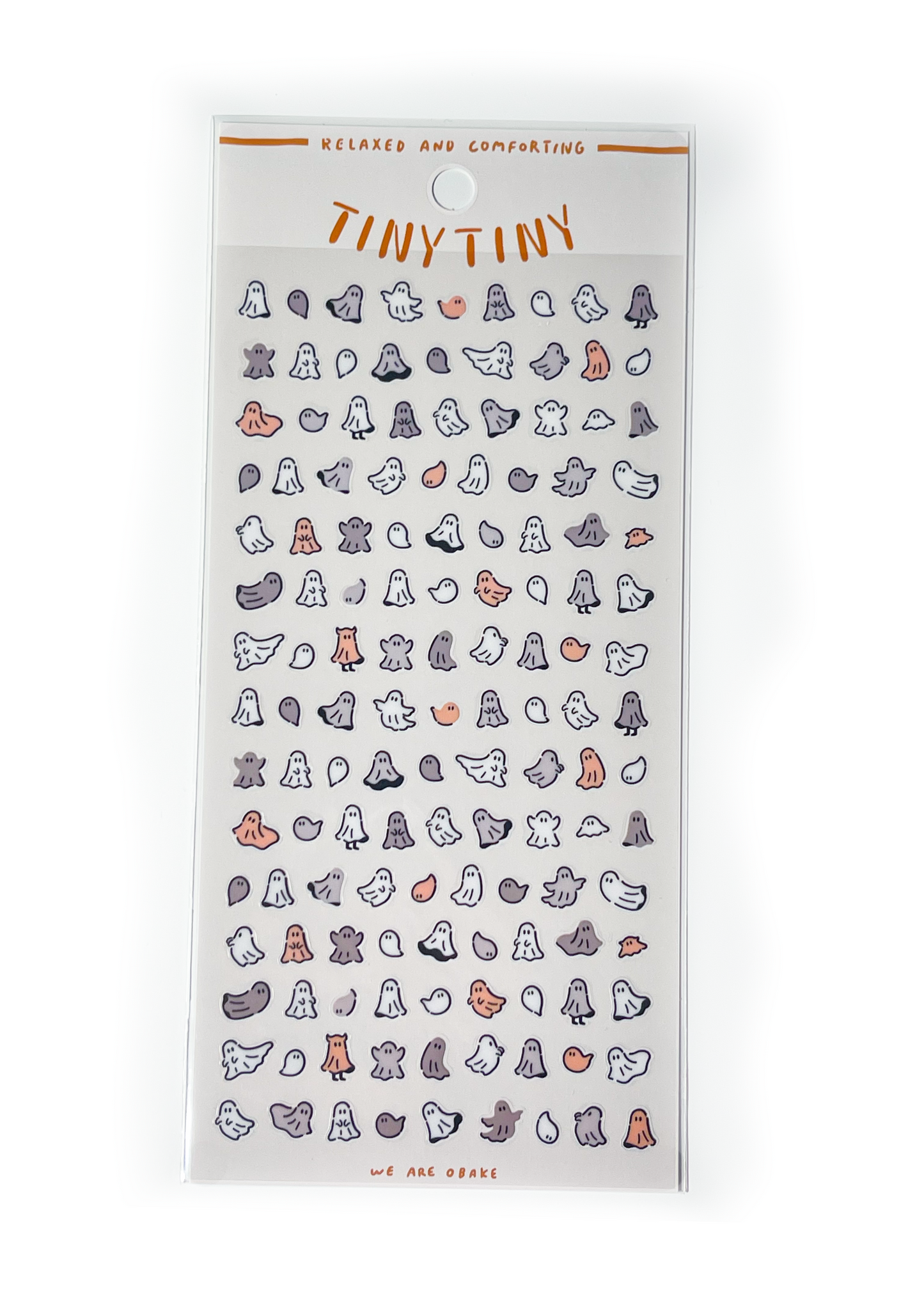 Tiny Tiny Obake Ghost Stickers