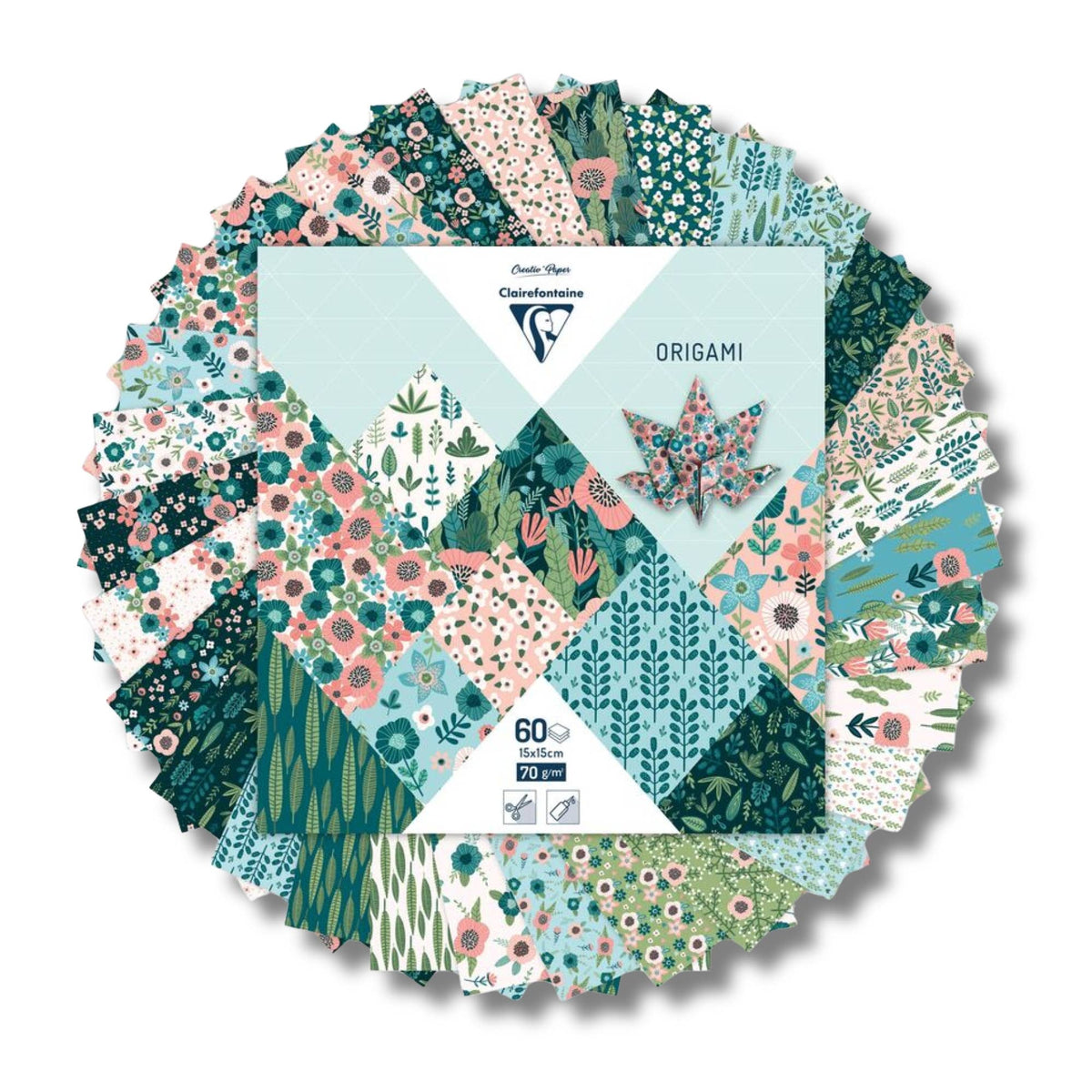 Clairefontaine Origami Paper - 6 x 6"