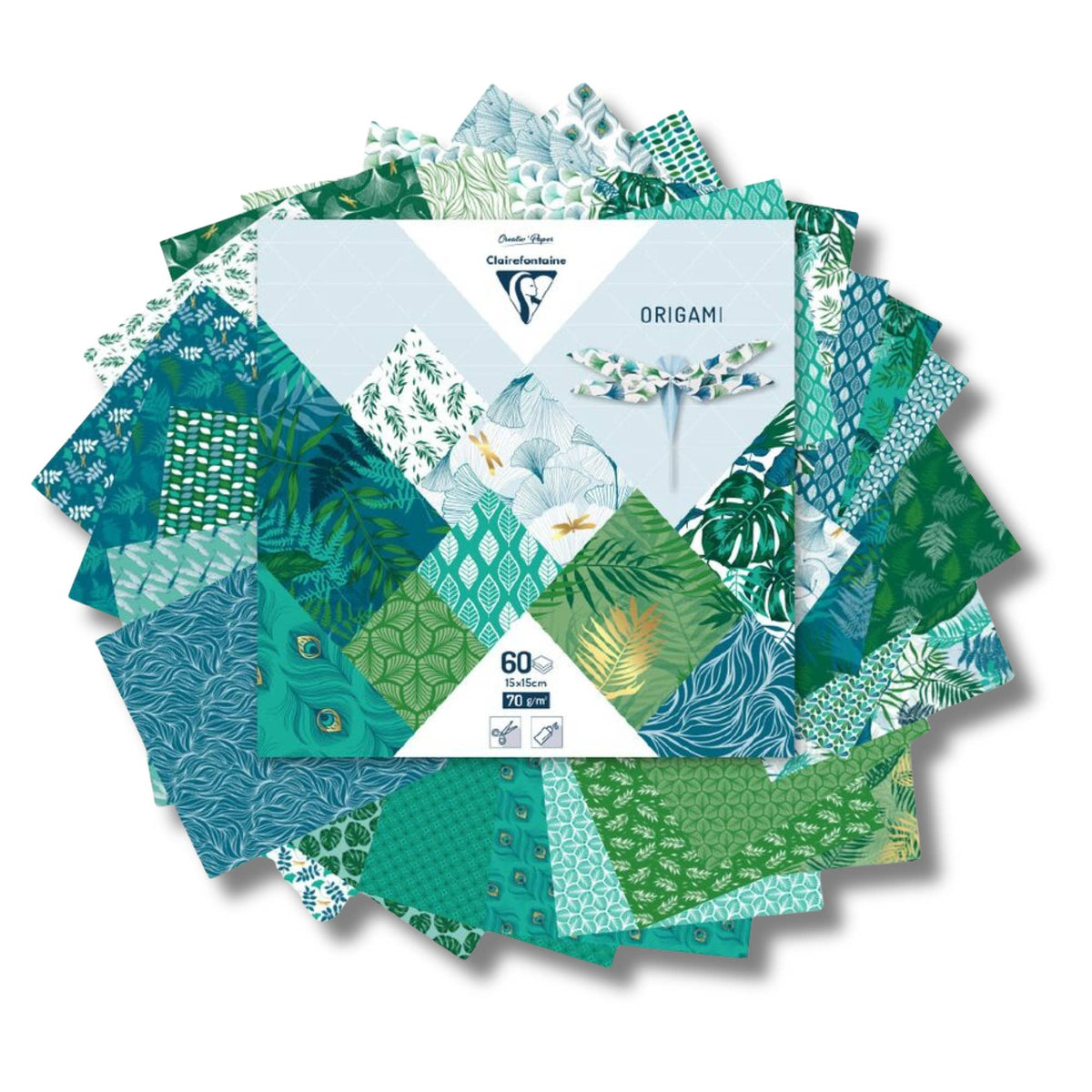 Clairefontaine Origami Paper - 6 x 6"
