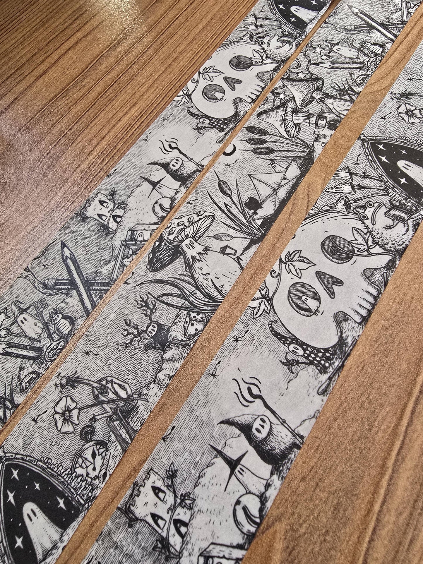 Infinite Oddities Extra Wide Spooky Fantasy Washi Tape