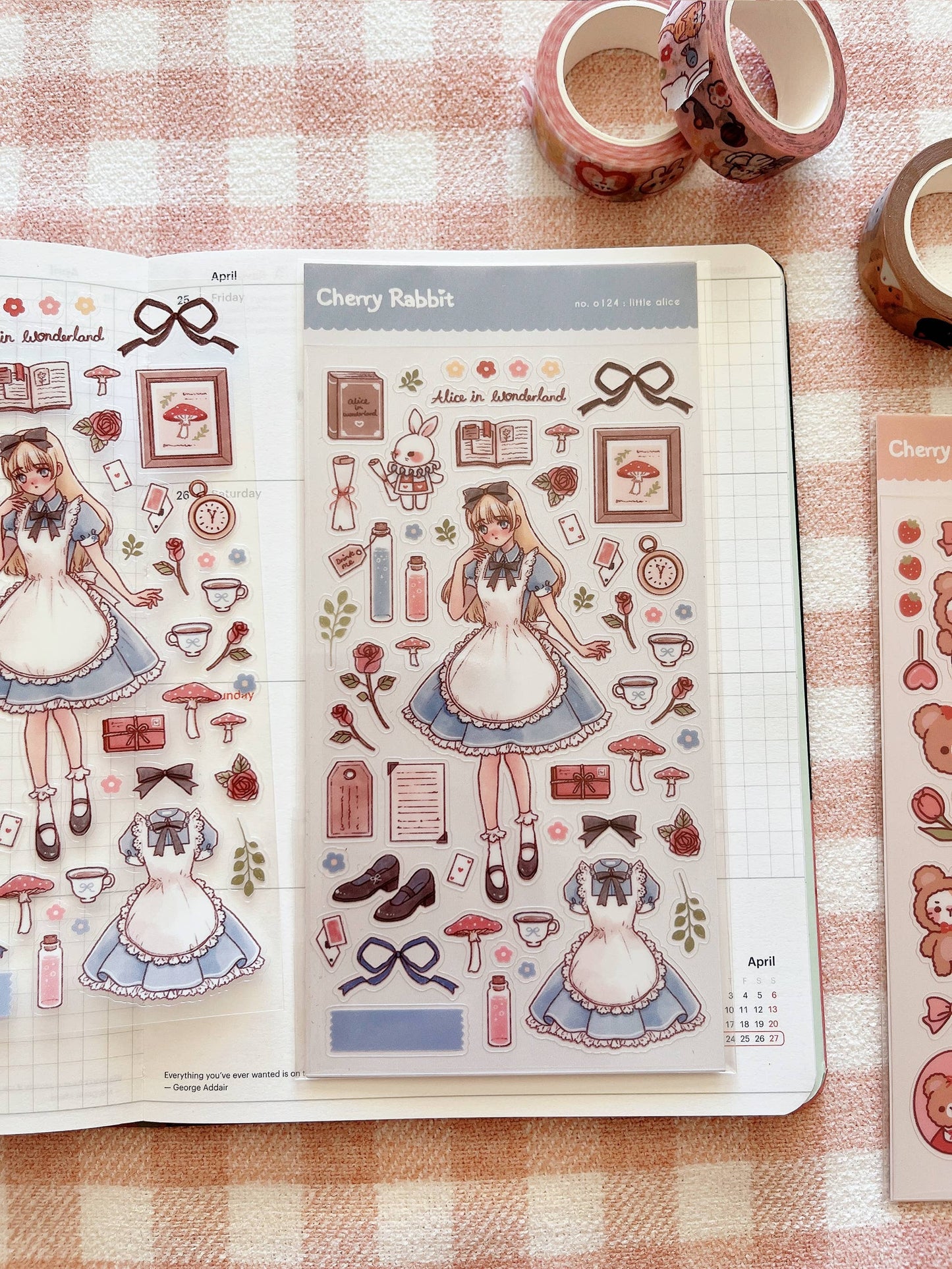 Little Alice Sticker Sheet no.124
