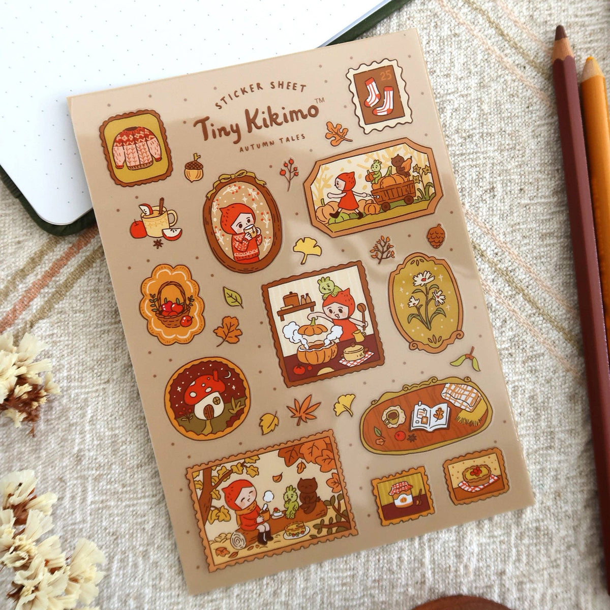 Autumn Tales - Sticker Sheet