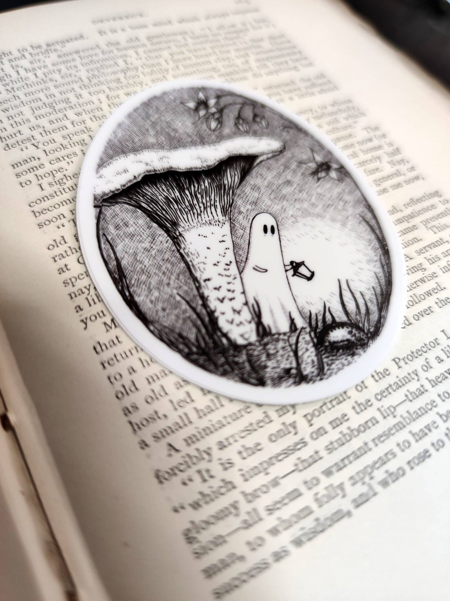 Chanterelle Spook Vinyl Sticker