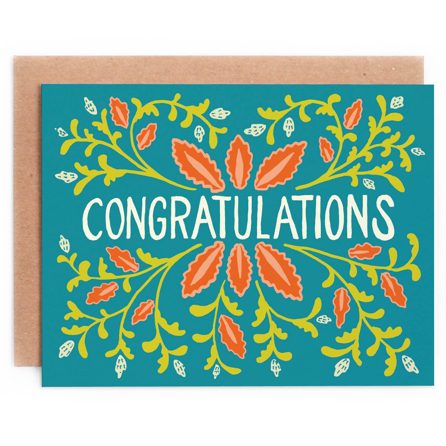 Folk Floral Congratulations