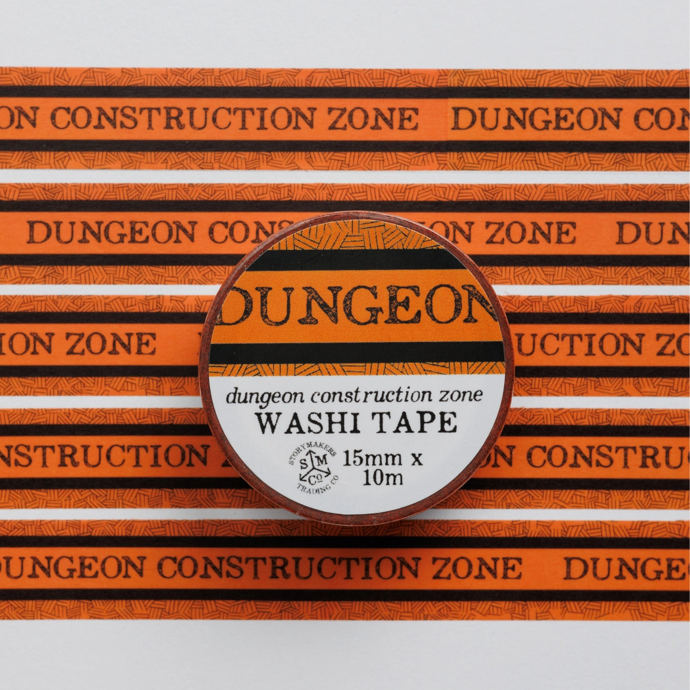 Dungeon Construction Zone Washi Tape