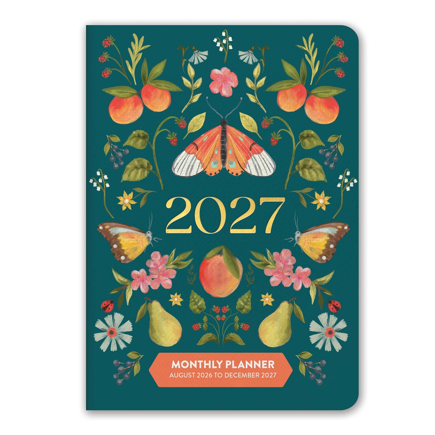 2027 Fruit & Flora Monthly Pocket Planner