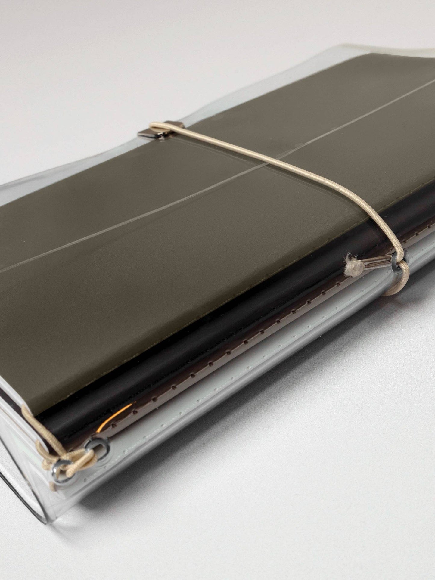 Clear Vinyl Travel Notebook Cover
