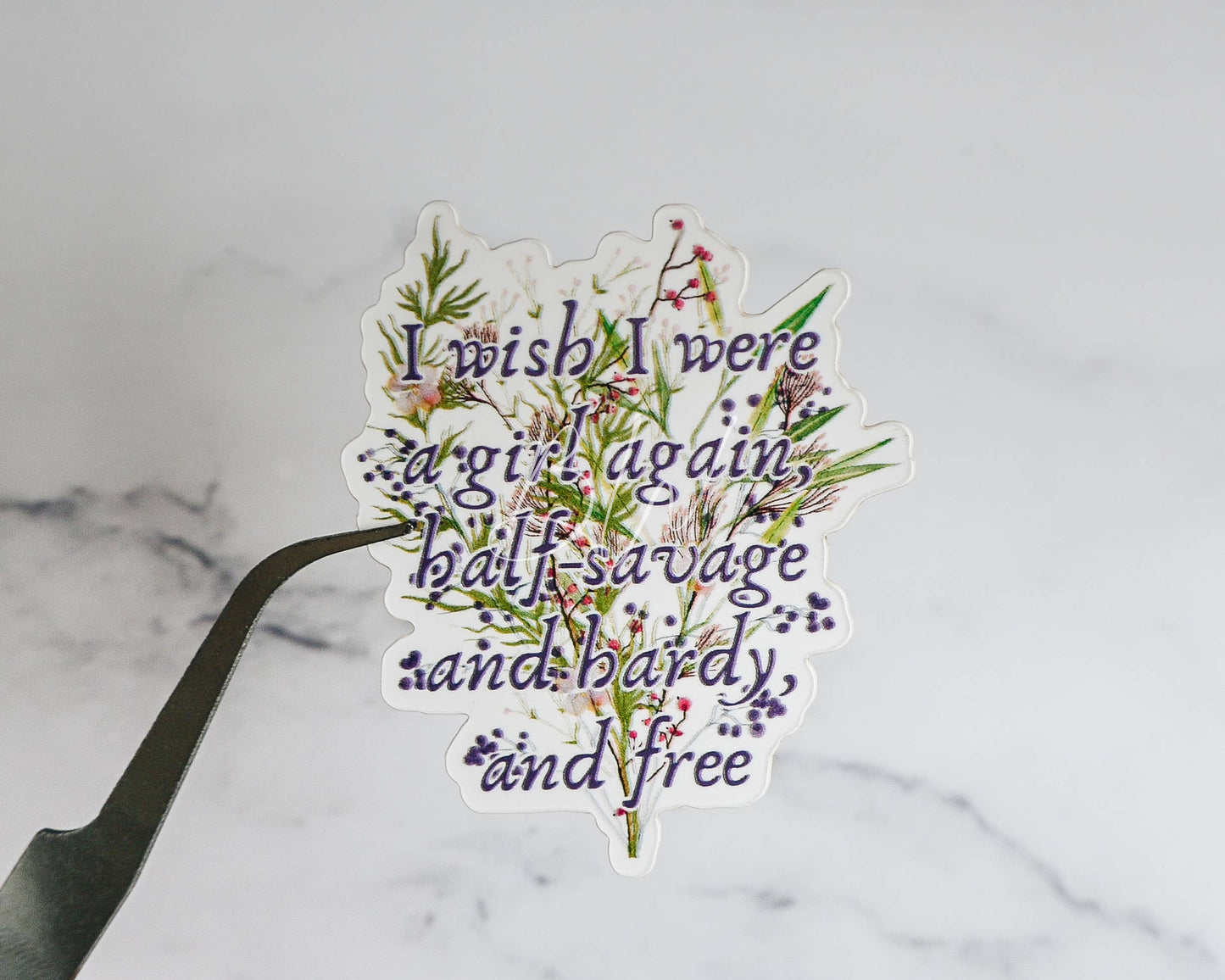 Wuthering Heights Emily Bronte Sticker - Girl Again