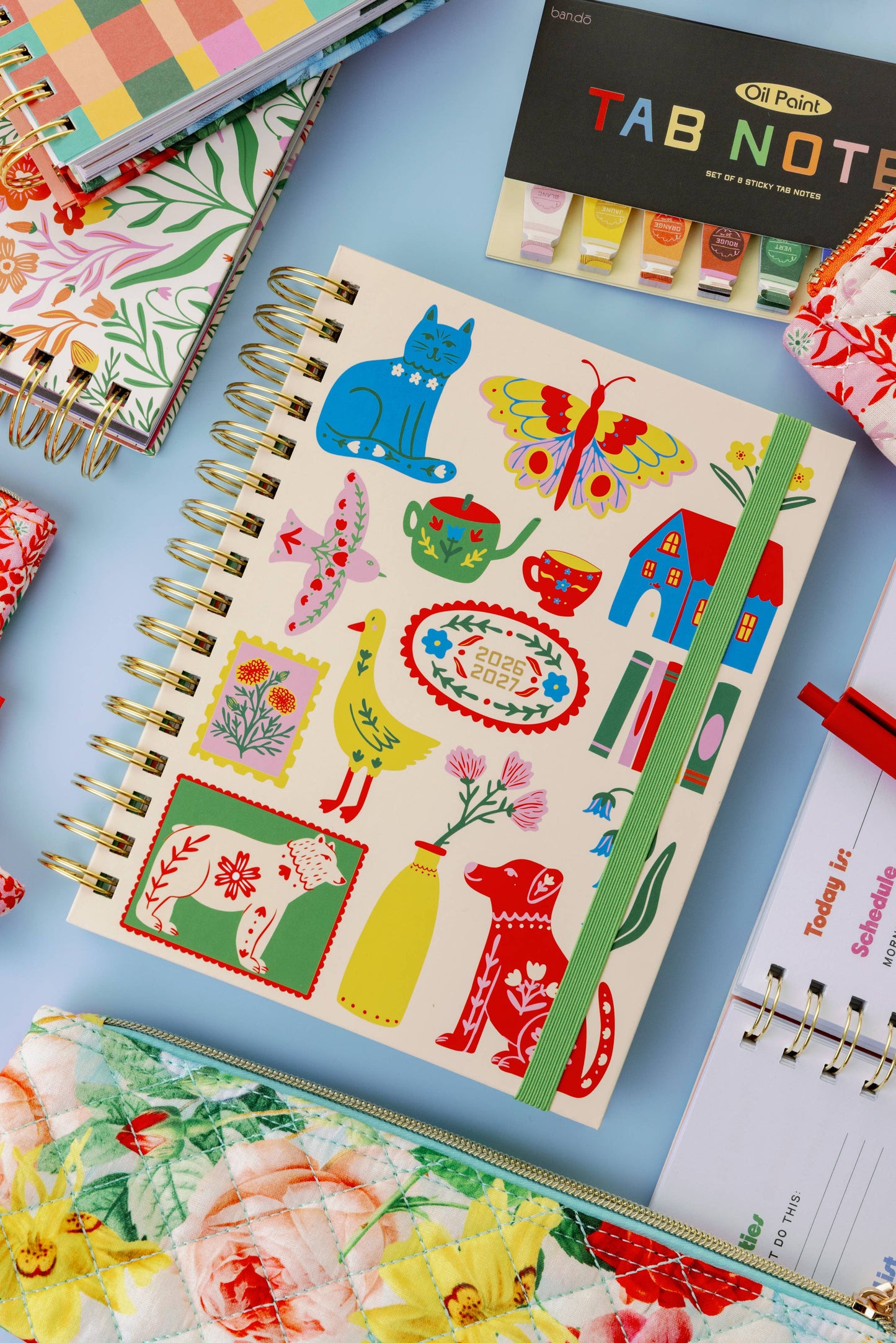 Medium 17-Month Academic Planner, Icons