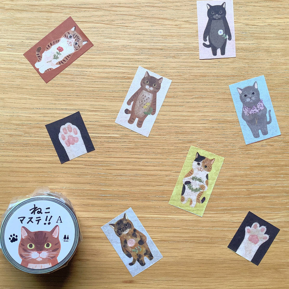 4Legs - Cat masking tape (A)