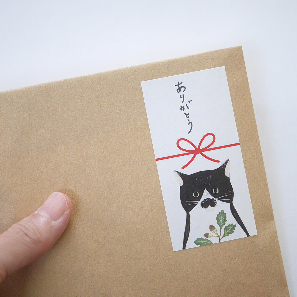 Noshi stickers - Cats in picture books NO.1