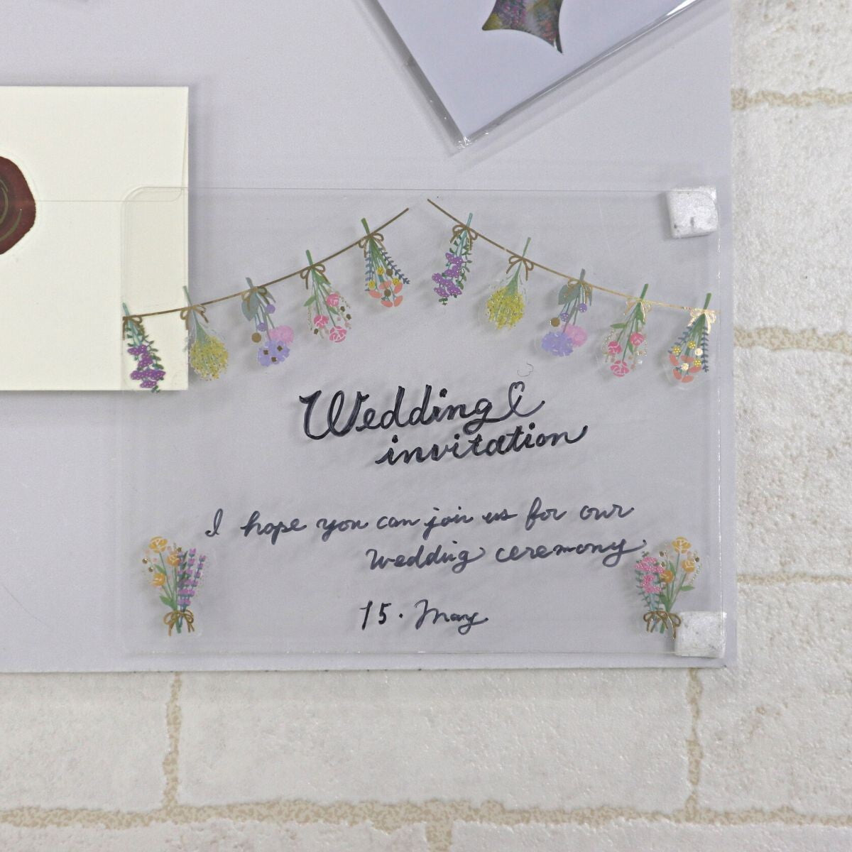 Kira Kira Maste Stickers - Dried Flowers