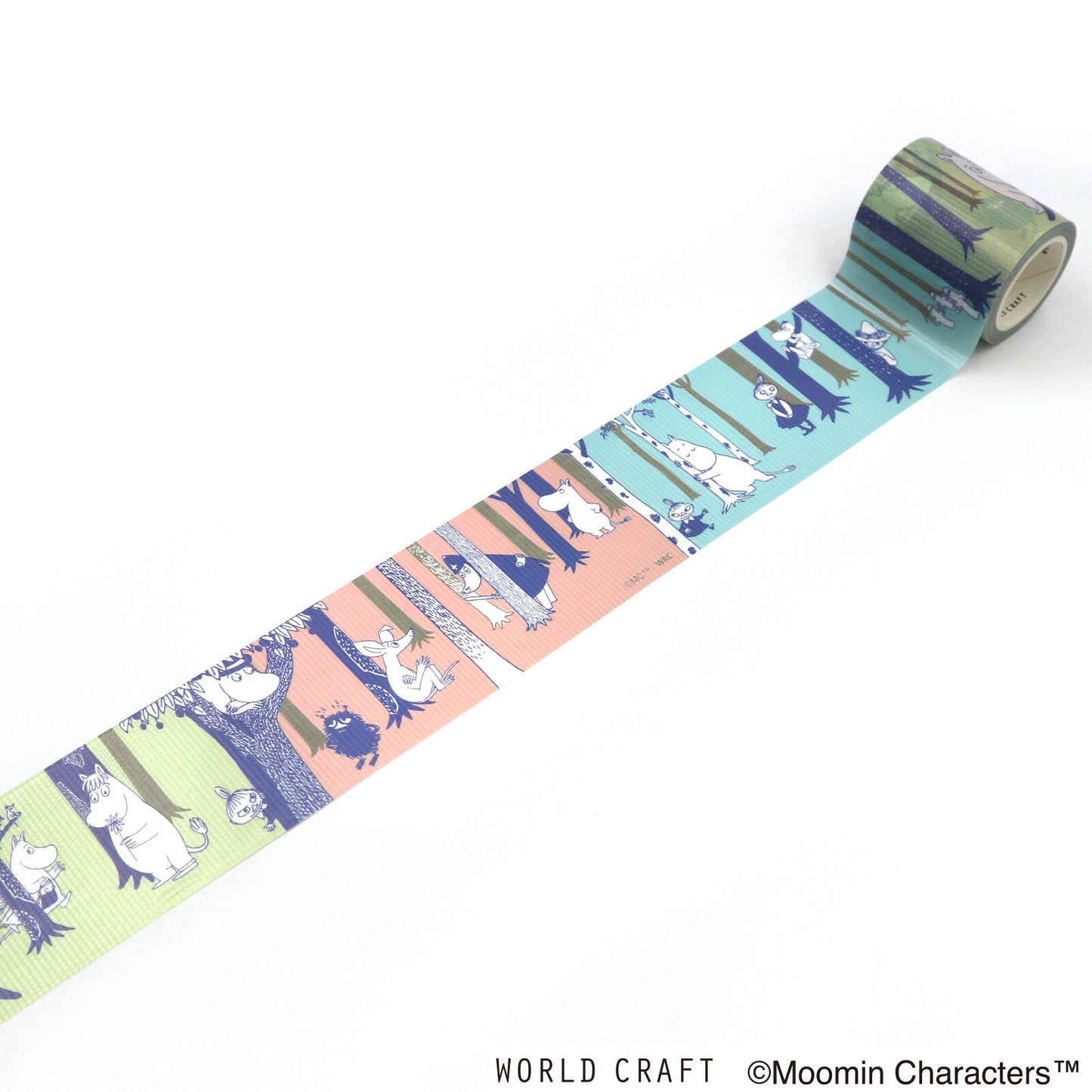 Forest Moomin Washi Tape (Wide)