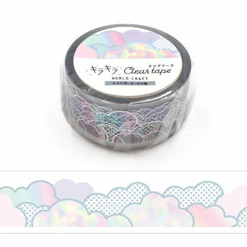 World Craft - Clear Tape Cotton Candy Washi