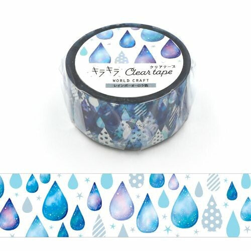 World Craft - Clear Tape Drops Washi