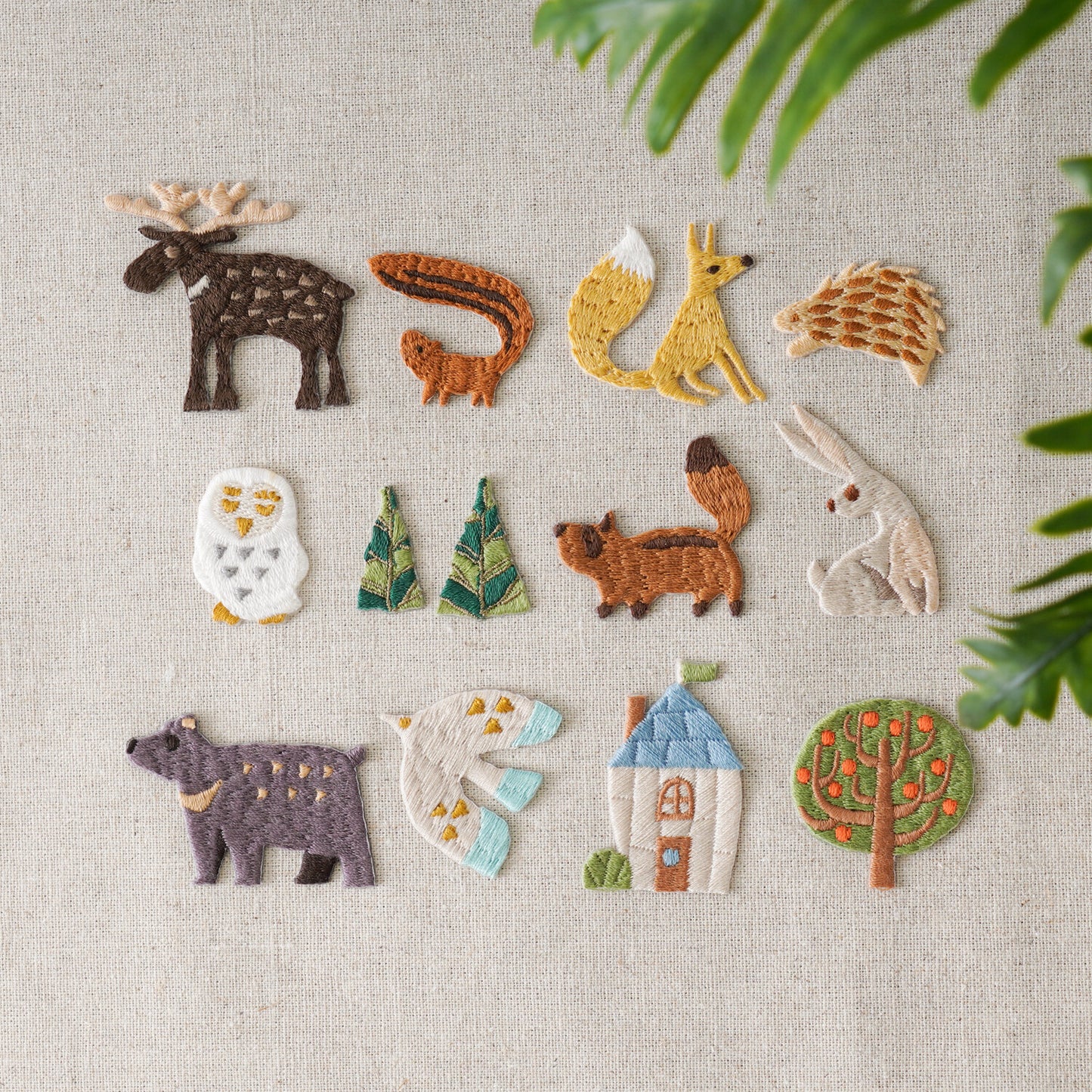 Hirvi Forest Patch Appliques