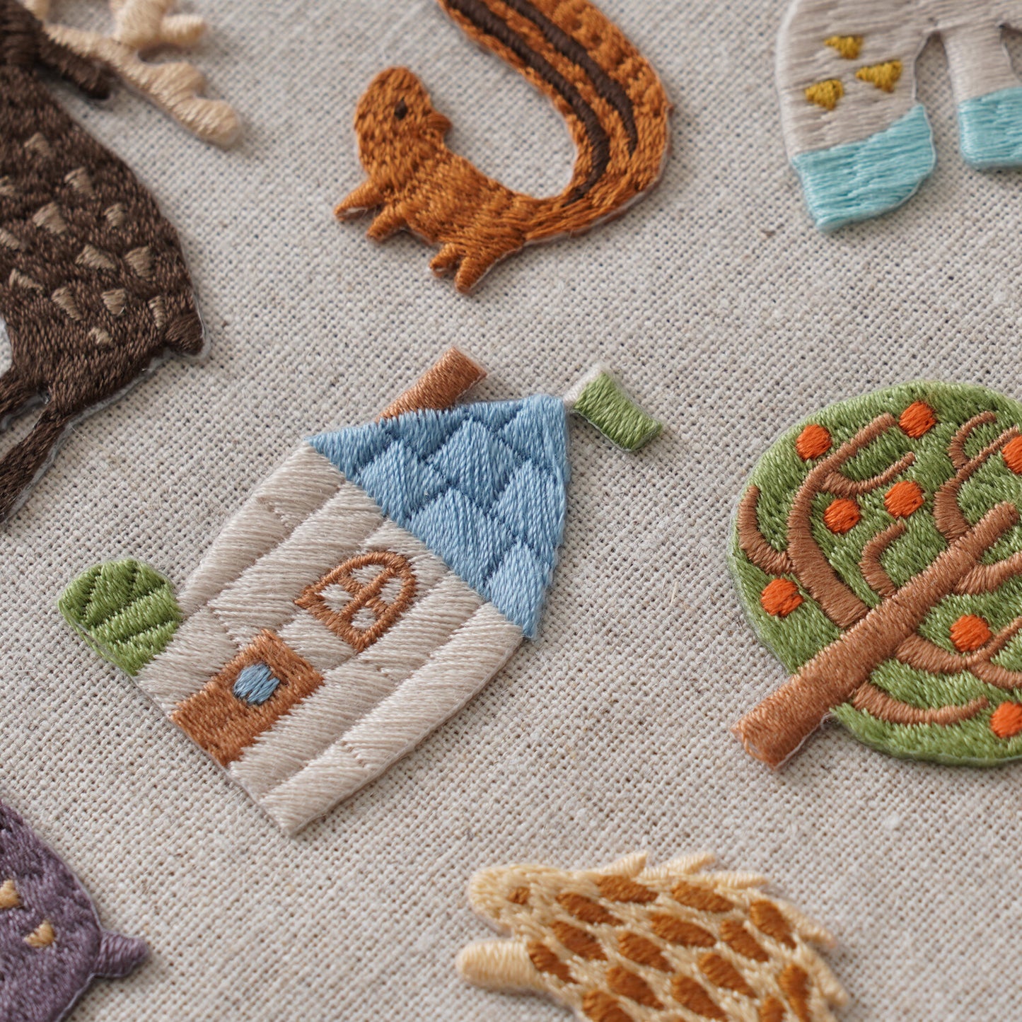 Hirvi Forest Patch Appliques