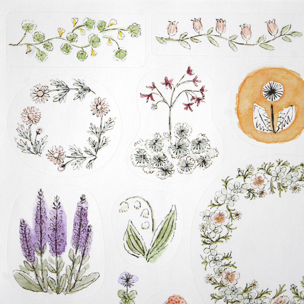 Flowers Stickers (4Legs)