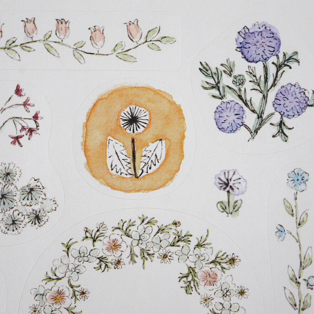 Flowers Stickers (4Legs)
