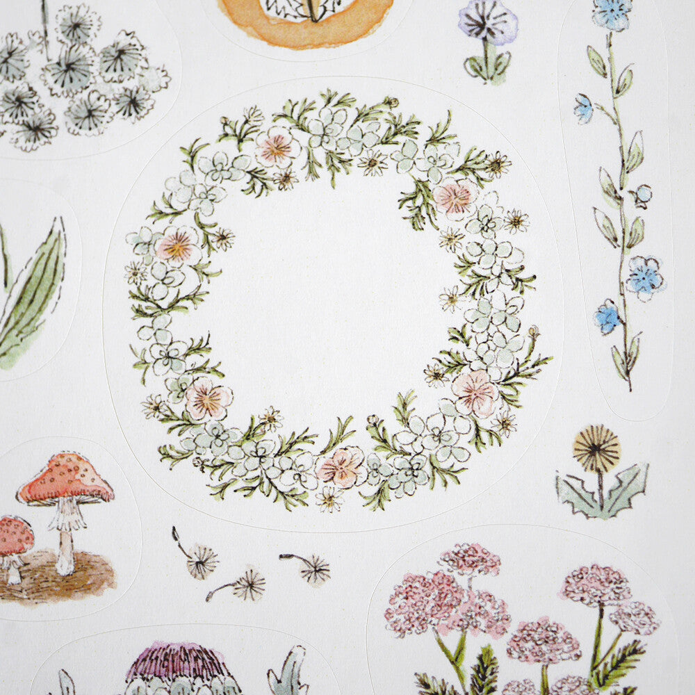 Flowers Stickers (4Legs)