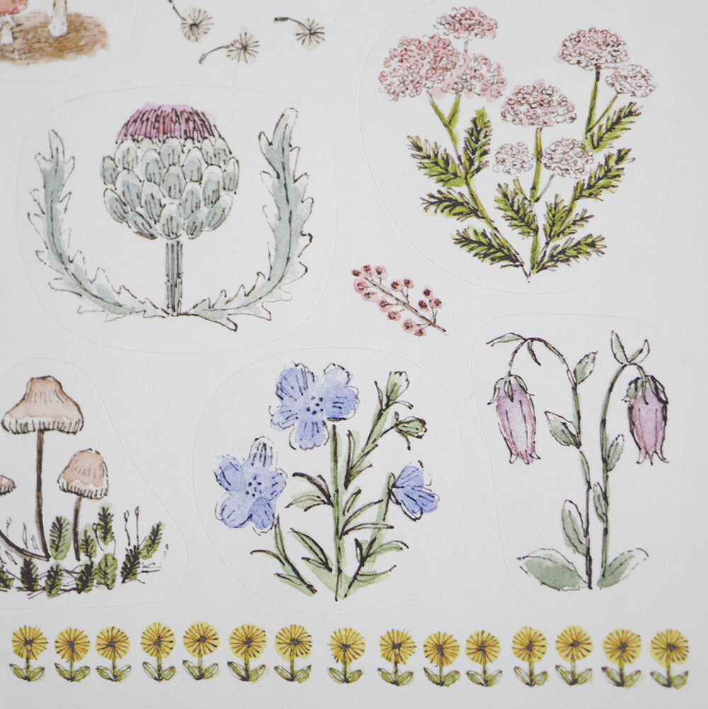 Flowers Stickers (4Legs)