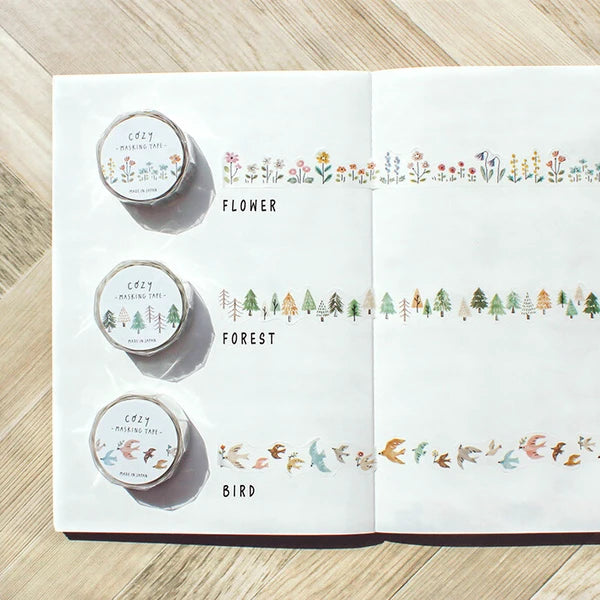 Birds, Die-Cut Washi Tape