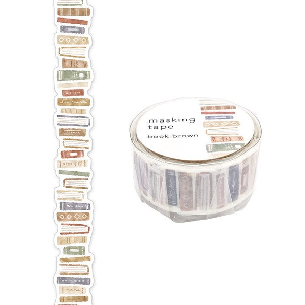 Brown Books, Die-Cut Washi Tape