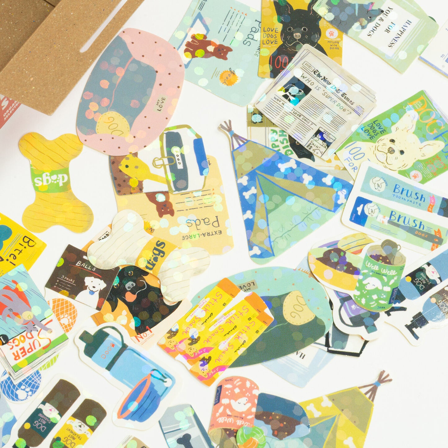 Dog Food Haco Stickers