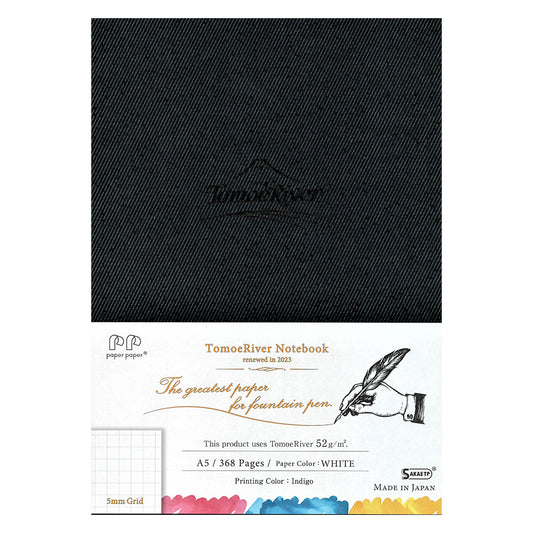 Tomoe River A5 Notebook Grid Paper