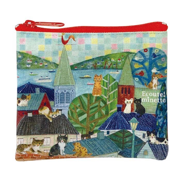 Mini Flat Pouch Slope Town