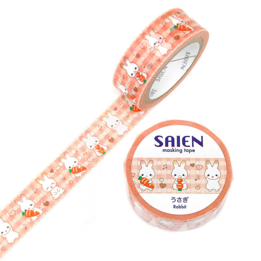 Saien Rabbit Washi Tape