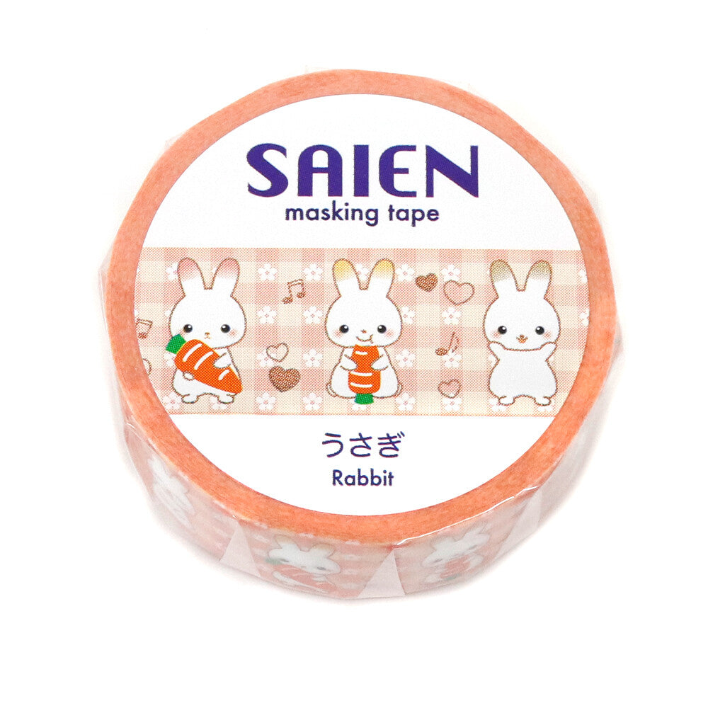 Saien Rabbit Washi Tape