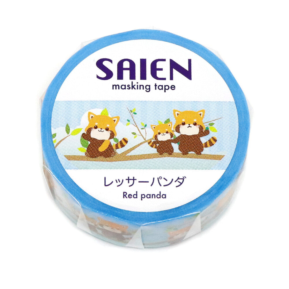 Saien Red Panda Washi Tape