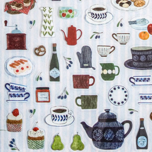 Midori Asano - Kitchen Seal Sticker Sheet