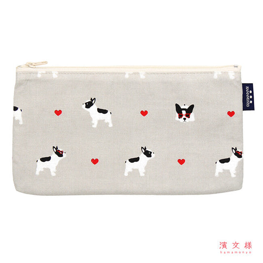 French Bull Dog Heart Pouch