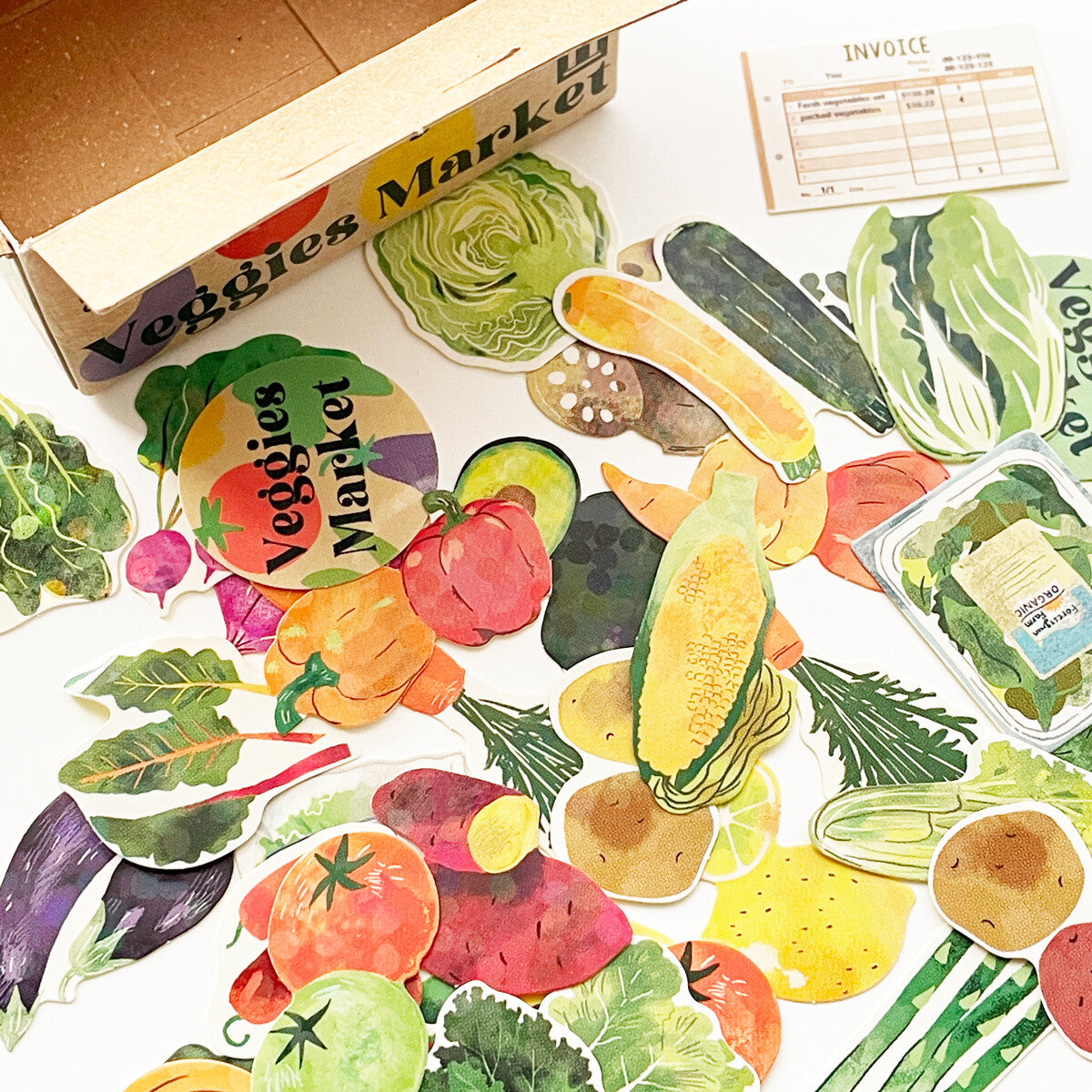 Vegetables Haco Stickers