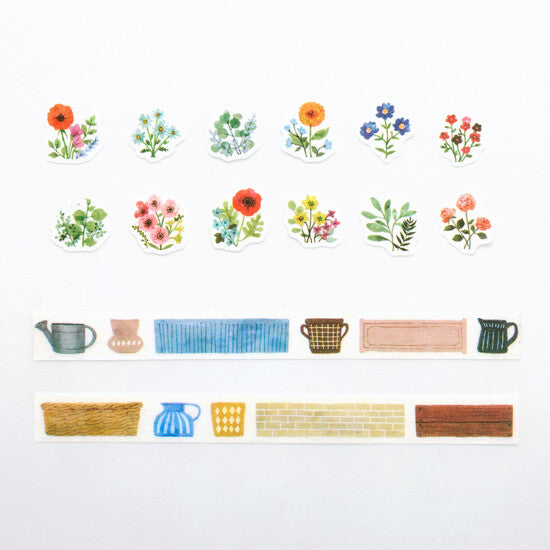 Flower Garden Kalo Masking Roll Stickers