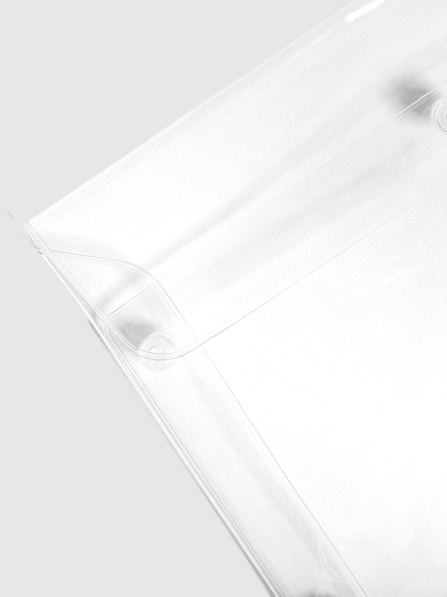 Essentials Pouch | Clear Snaps | Large