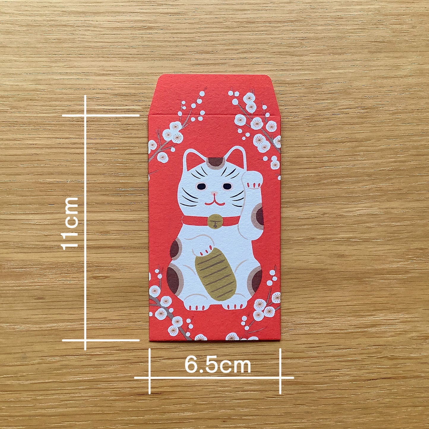 Envelope Beckoning Cat 5-pcs