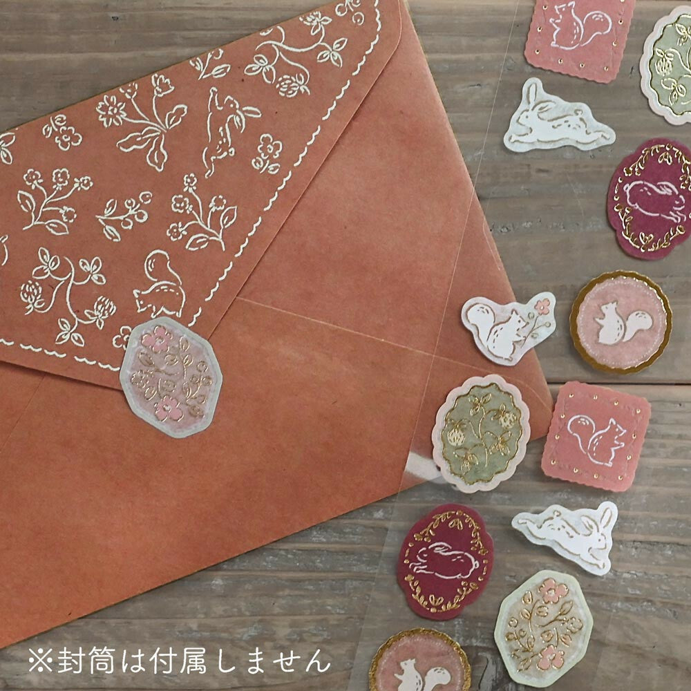 Utatane - Squirrels and Rabbits Sticker Run