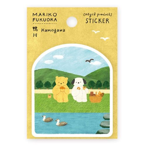 Kamogawa Mariko Fukuoka Sticker