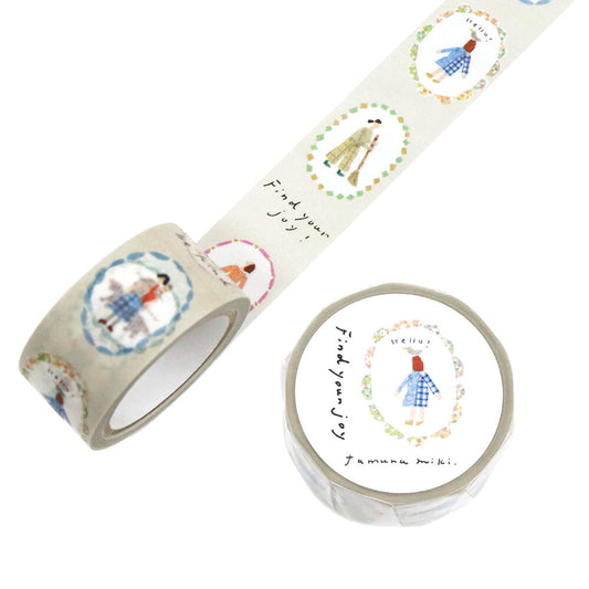 Miki Tamura Find your joy Washi Tape